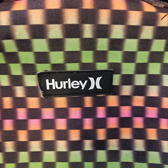 Hurley Neon Checkered Backpack - Picture 3 of 9